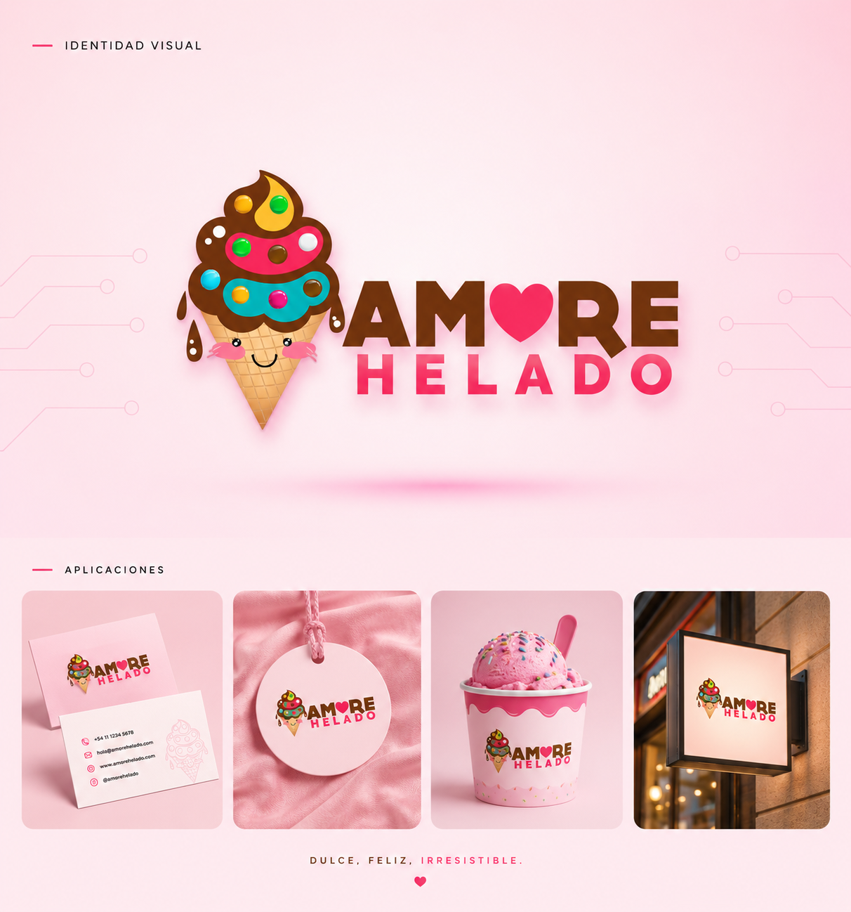 Logo Amore Helado